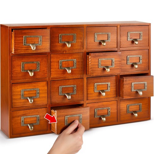 Drawers apothecary cabinet - 16,